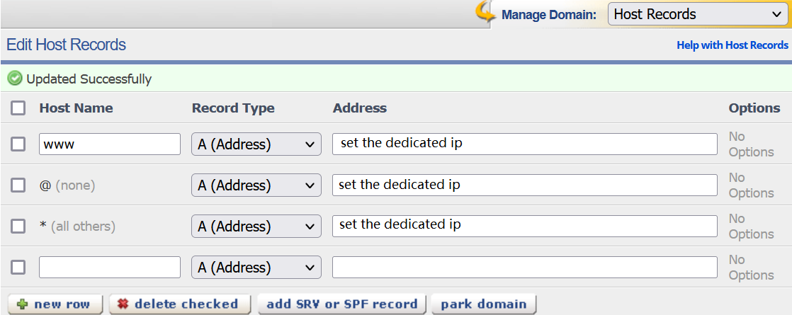 Setup Custom Domain